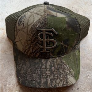 Florida State University The Game Camo Trucker Hat Camouflage